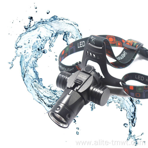 15W Long Lighting Distance Diving Swimming Headlamp